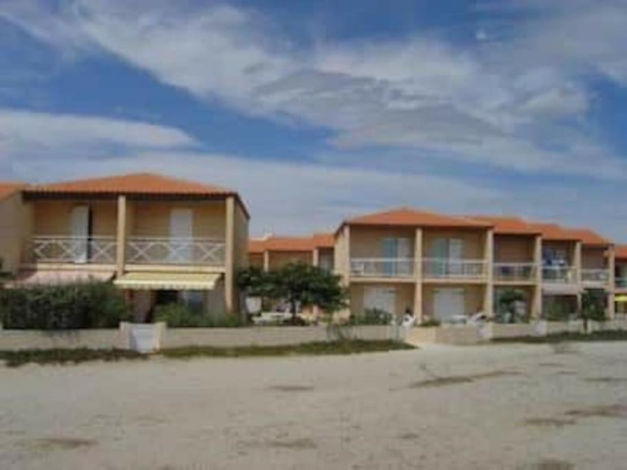 Villa Face A La Mer Sur Le Sable 8 Clim A L'Etage Le Barcarès Dış mekan fotoğraf